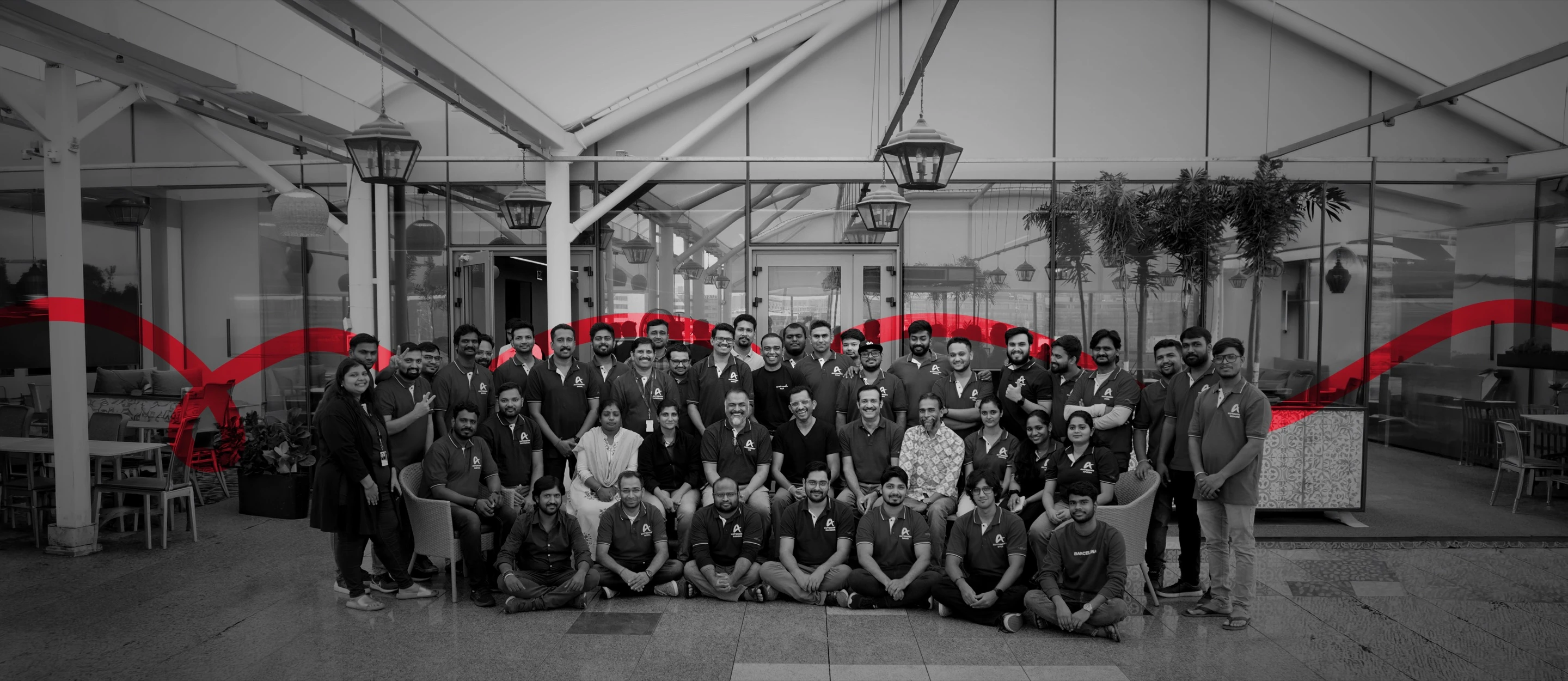 Group photograph of the QuarkWiz team